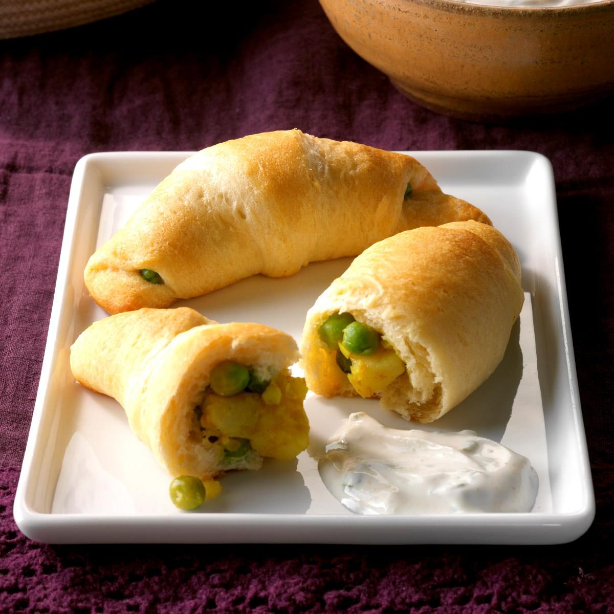 Crescent Samosas Crescent Samosas
