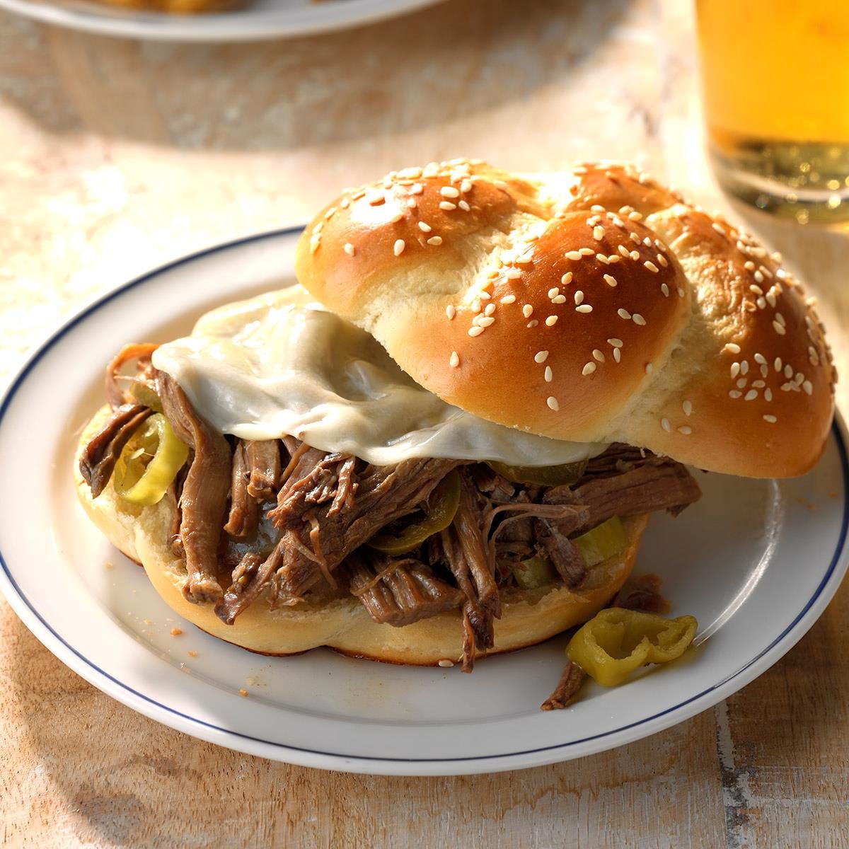 Spicy Shredded Beef Sandwiches Spicy Shredded Beef Sandwiches