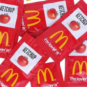 Mc Donald's ketchup packets