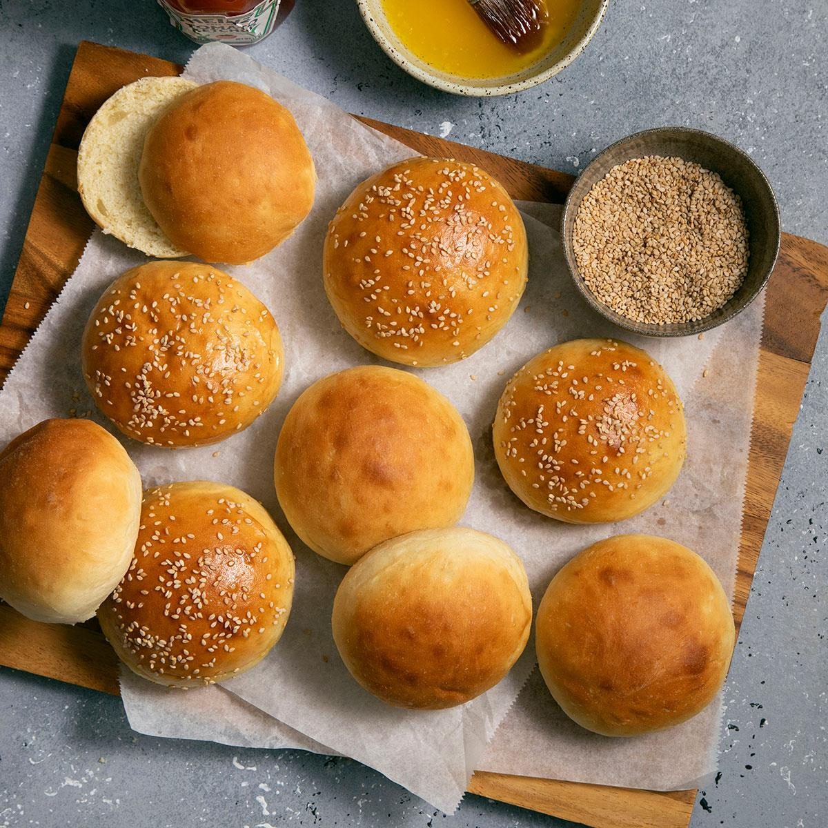 40 Minute Hamburger Buns Exps Ft24 15221 St 0307 9