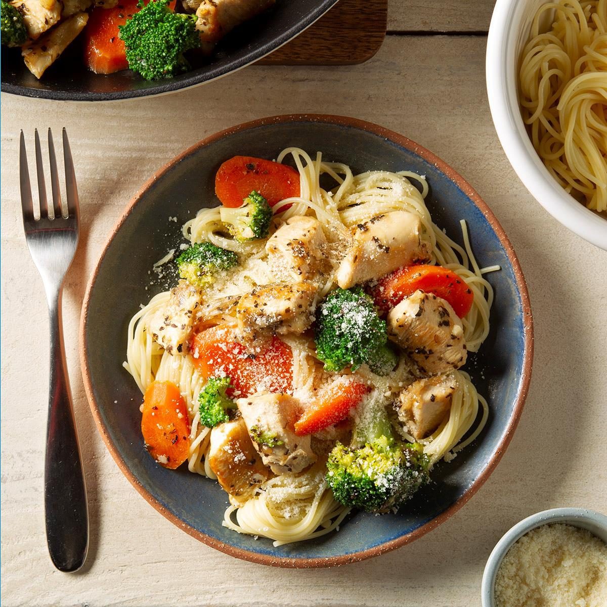 Angel Hair Pasta With Chicken