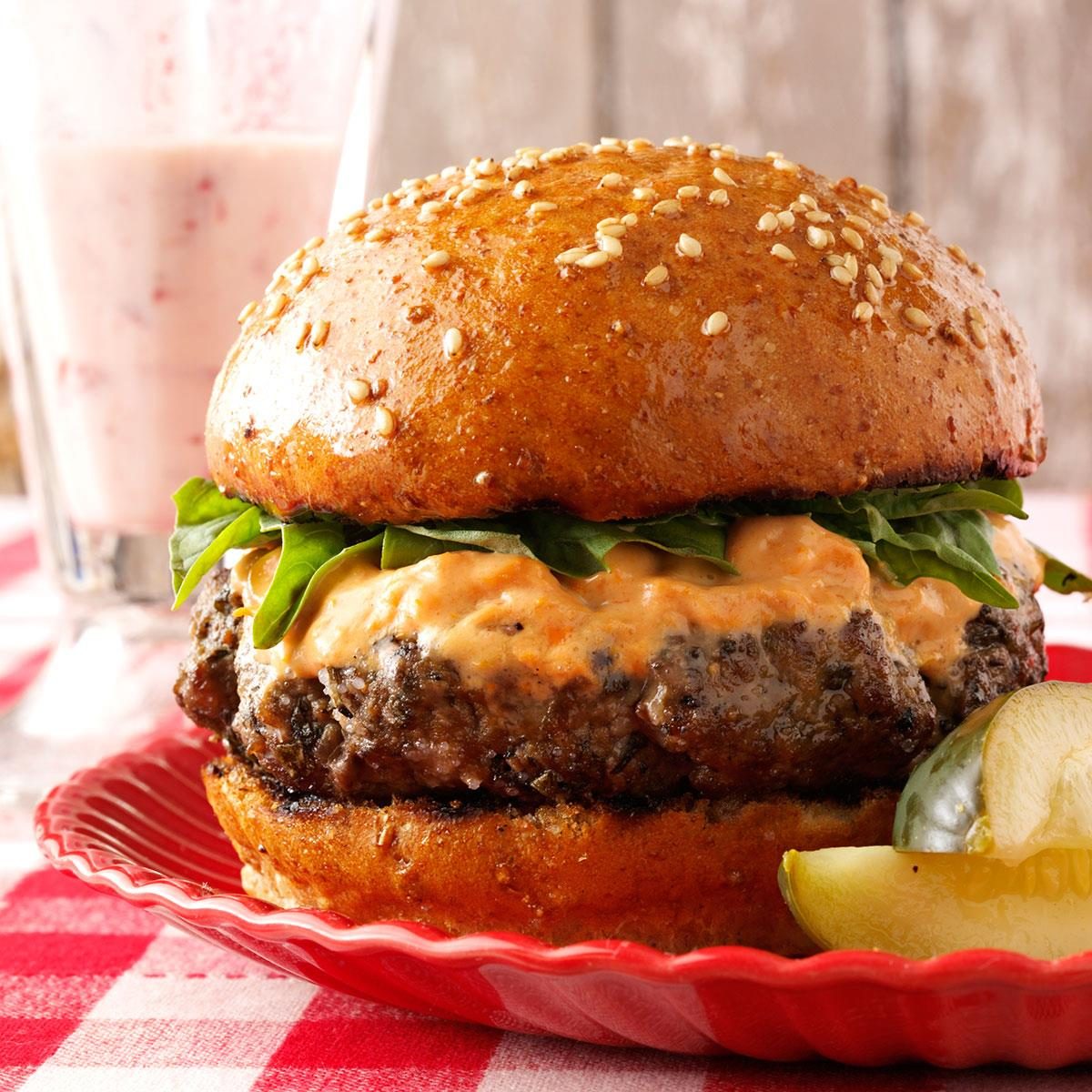 Basil Burgers With Sun Dried Tomato Mayonnaise Exps40355 Thhc1997845d03 01 1bc Rms 5