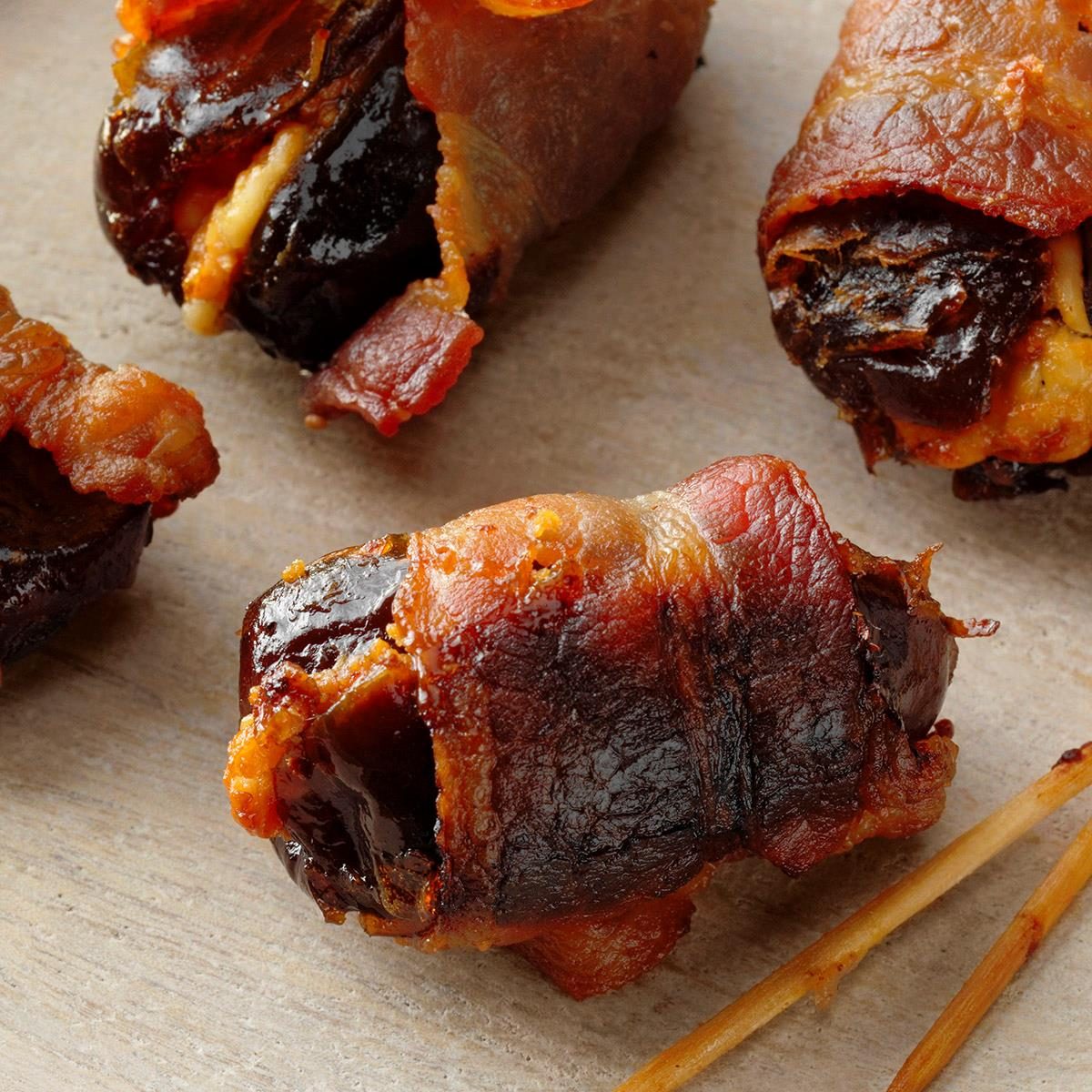 Bacon-Wrapped Dates