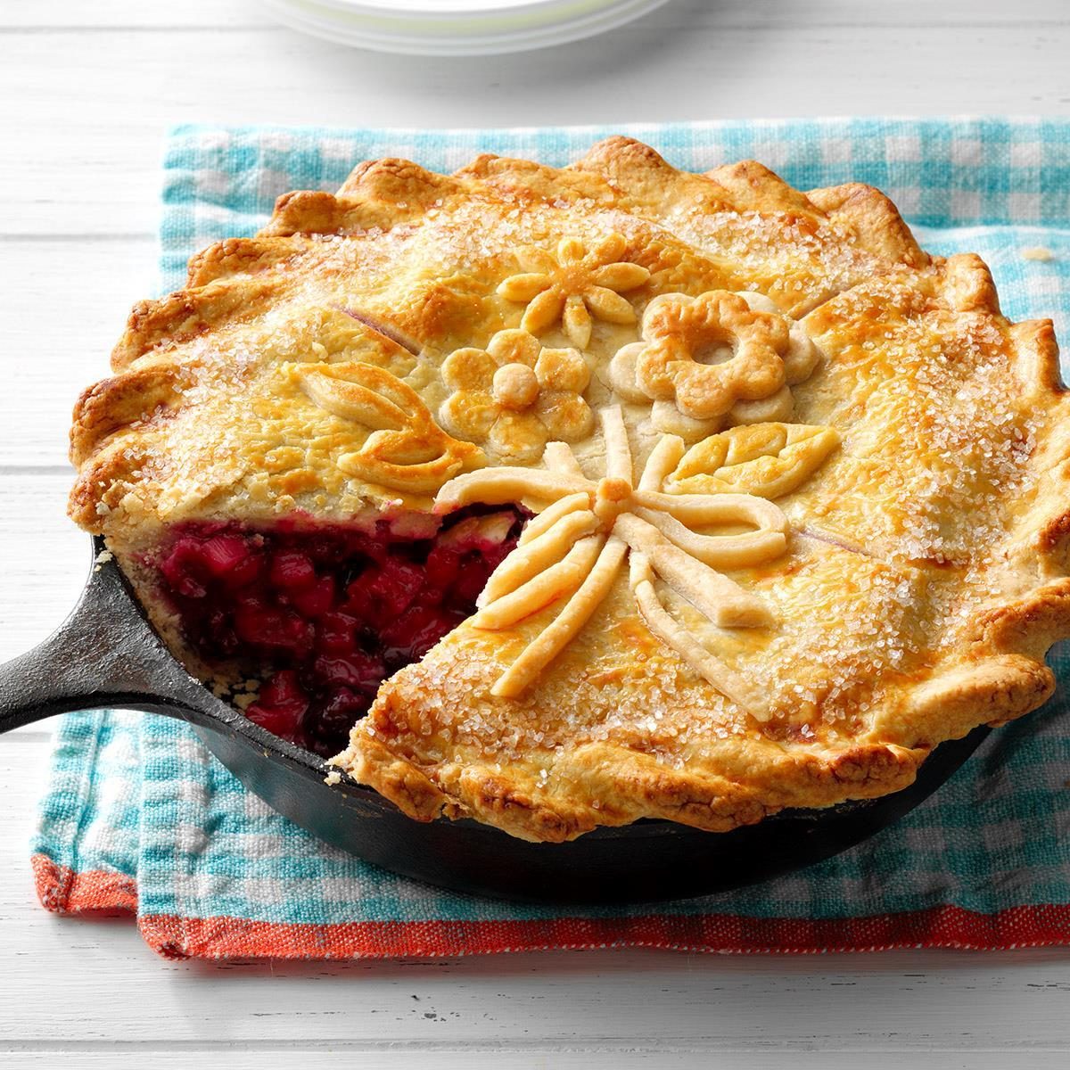 Bluebarb Pie Bluebarb Pie