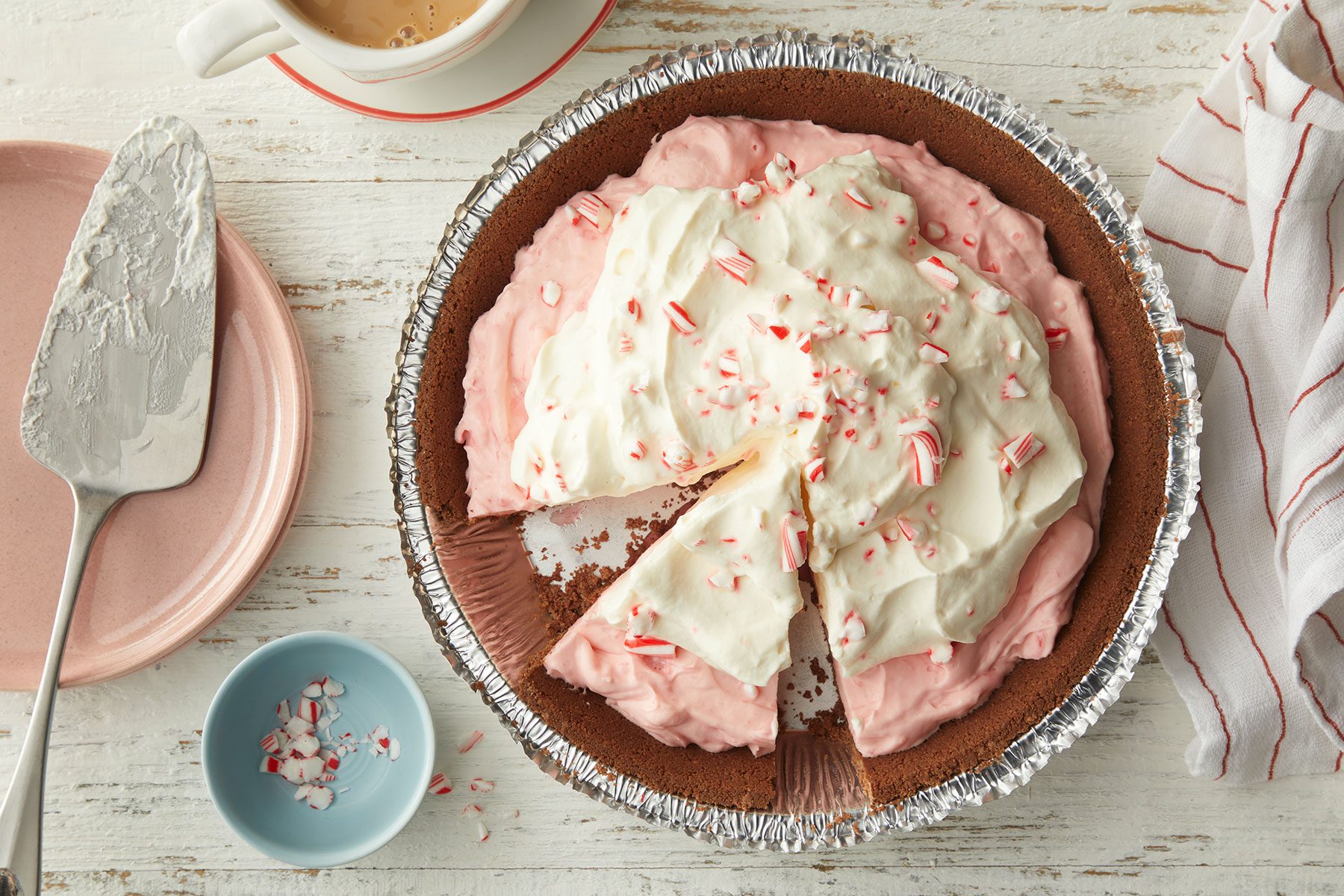 Candy Cane Pie