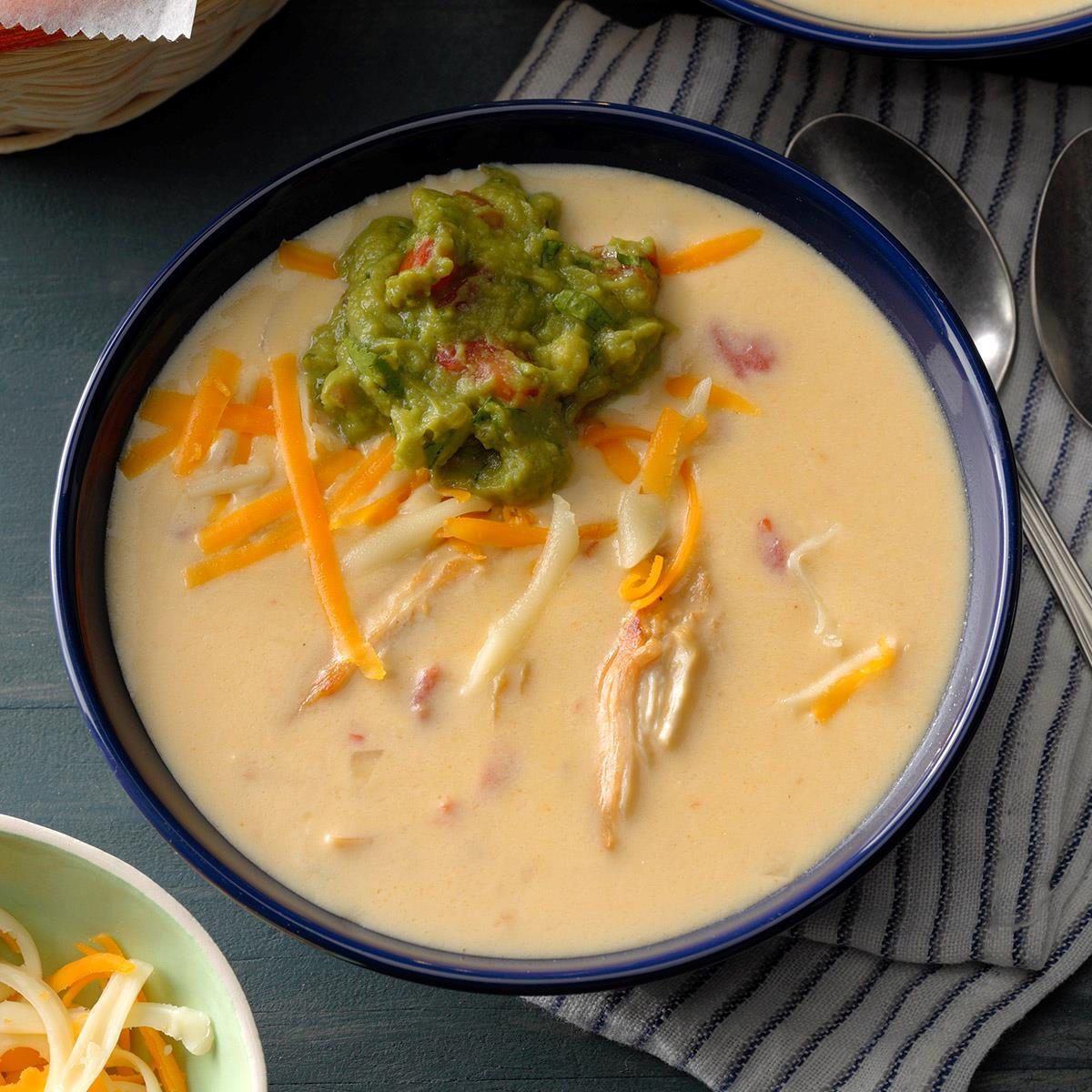 Cheesy Tortilla Soup