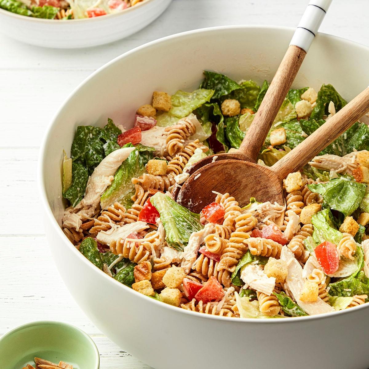 Chicken Caesar Pasta Salad