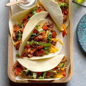 chicken soft tacos