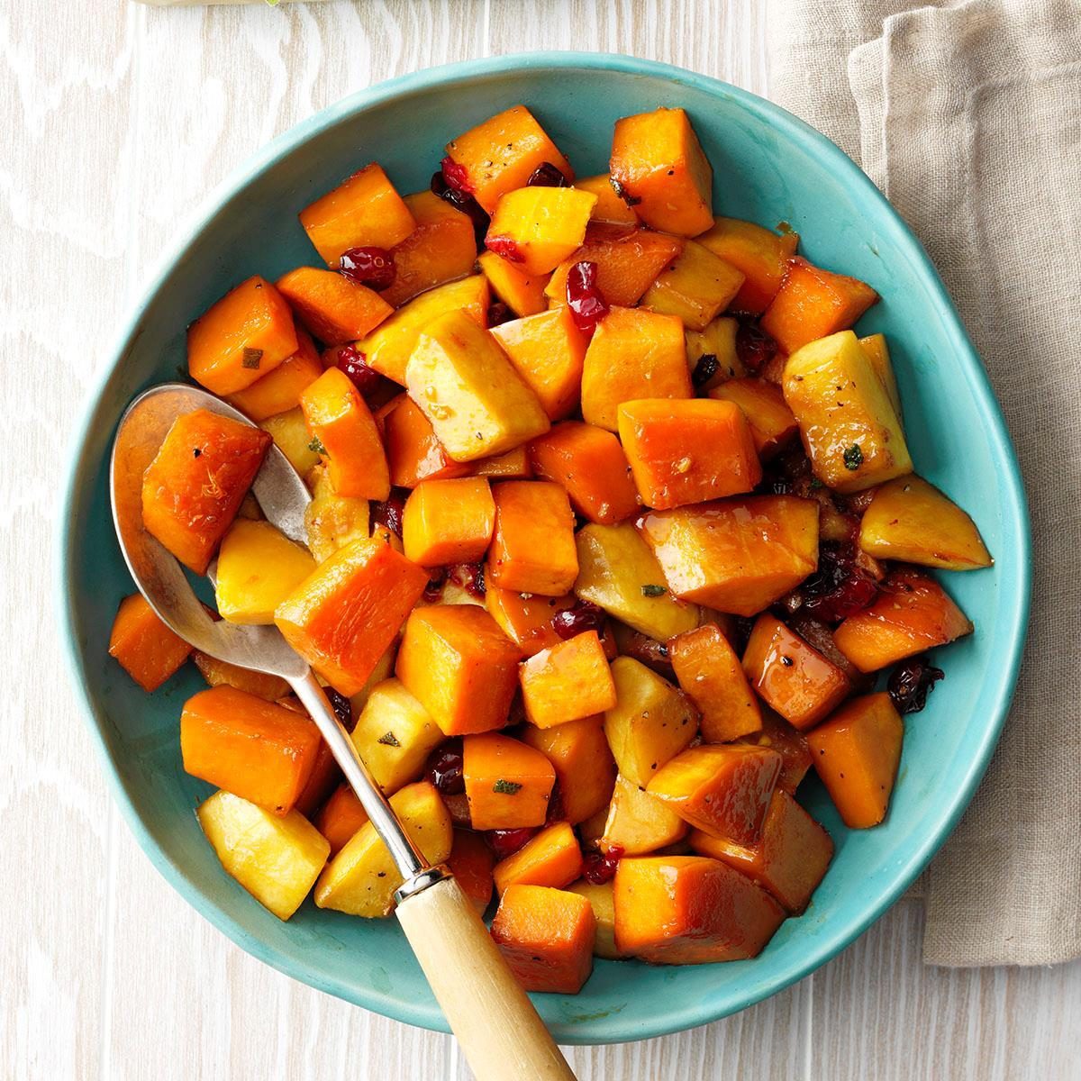 Cranberry roasted squash