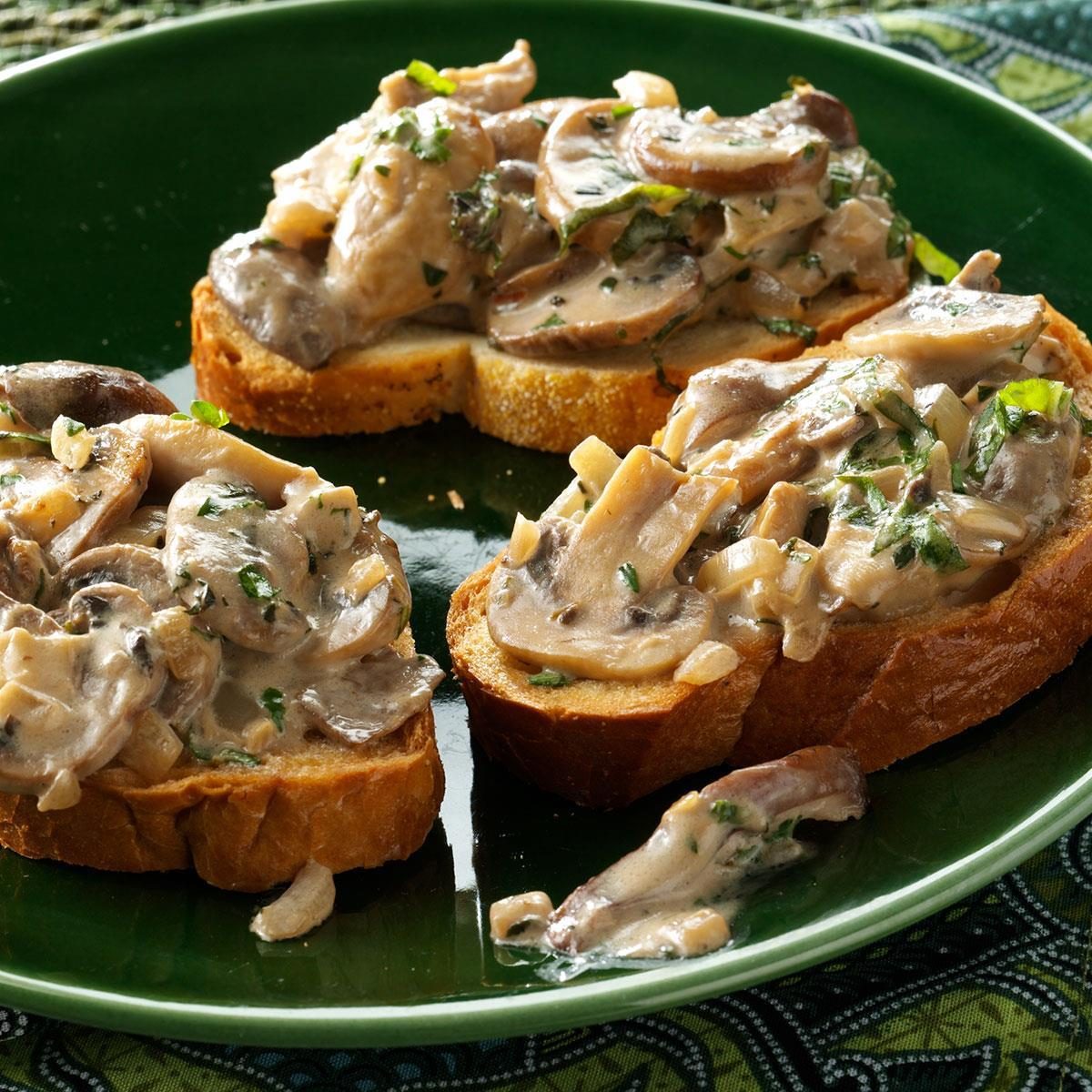 Mushroom Bruschetta