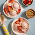 Easy Strawberry Cheesecake Ice Cream