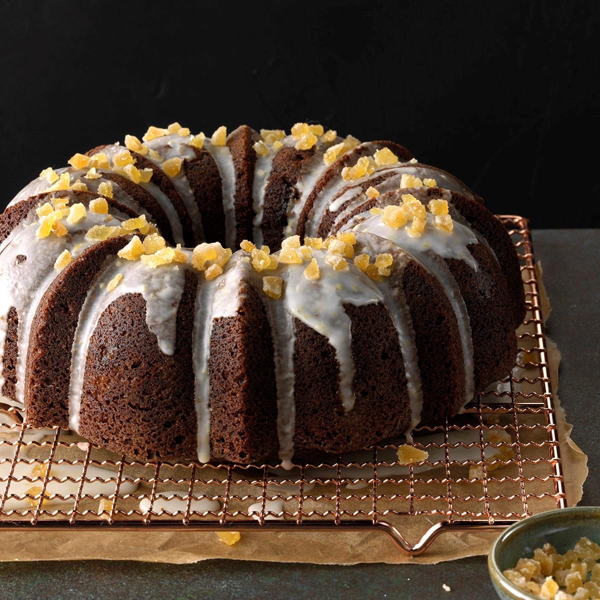 Ginger-Walnut Tube Cake