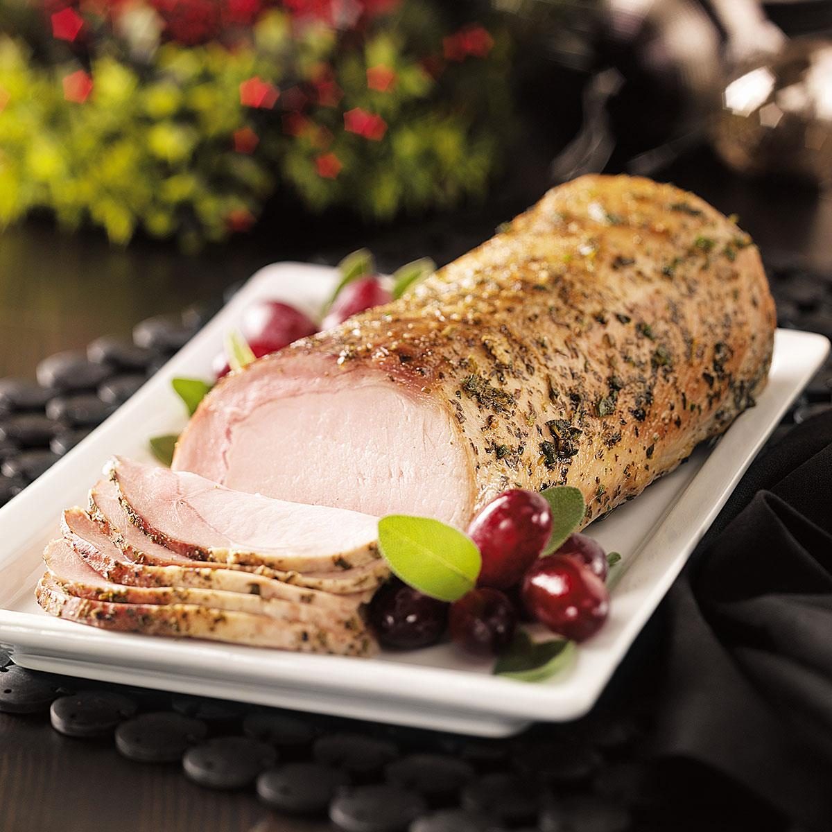 Herb-Rubbed Pork Loin