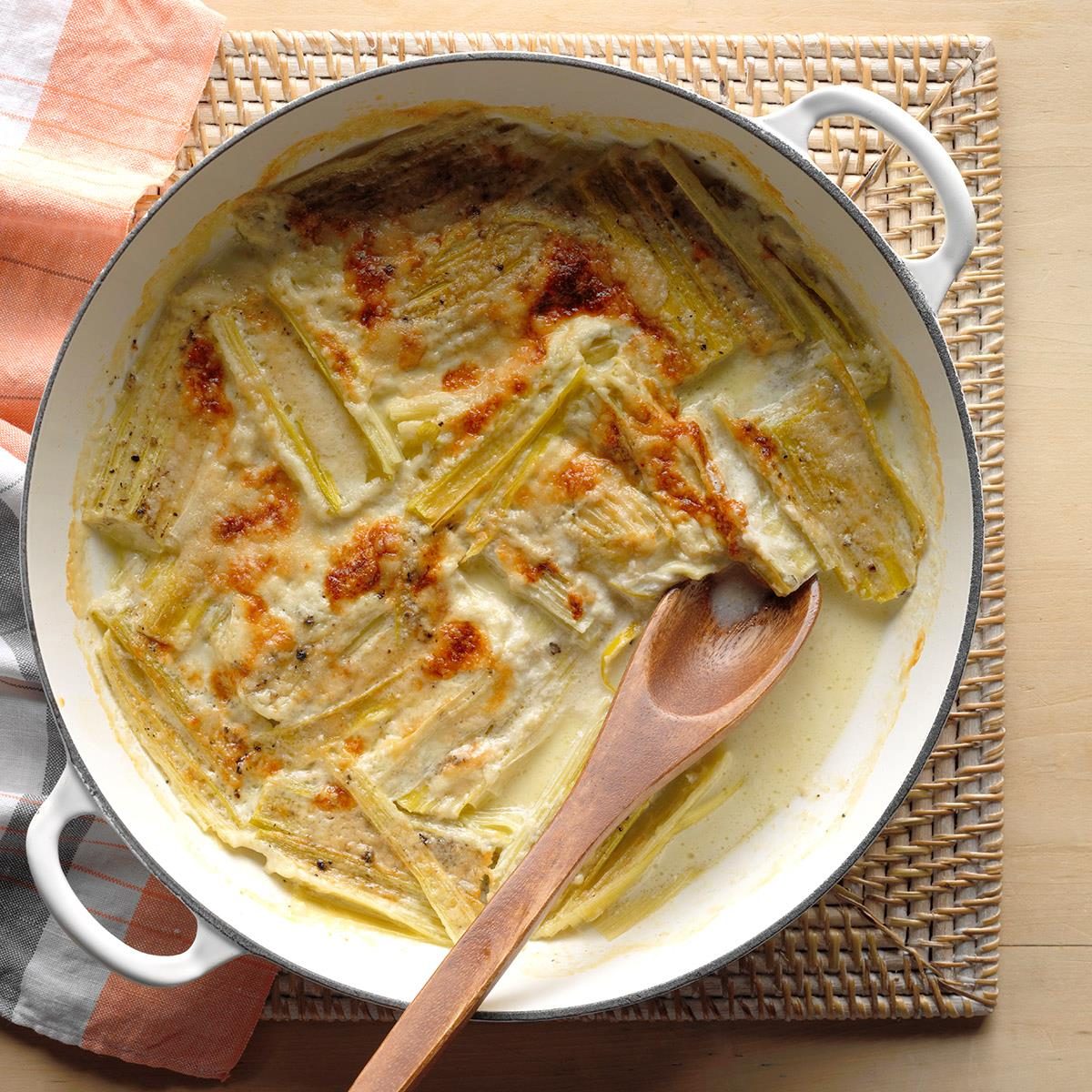 Leeks Au Gratin