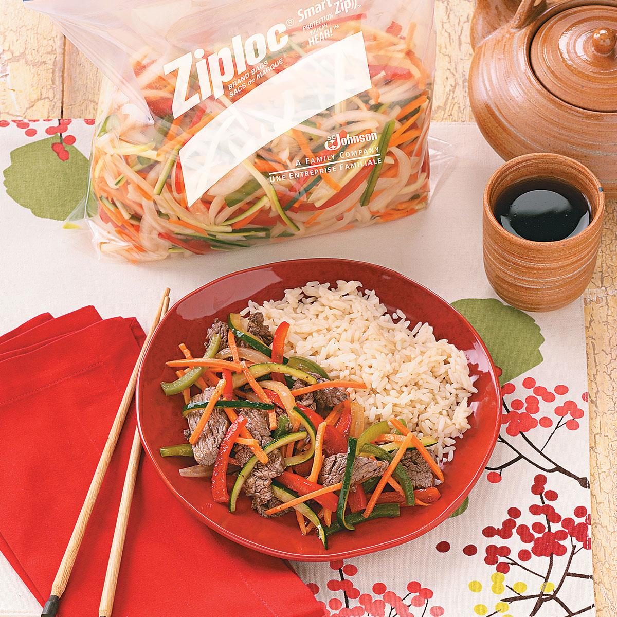 Marinated Beef Stir-Fry