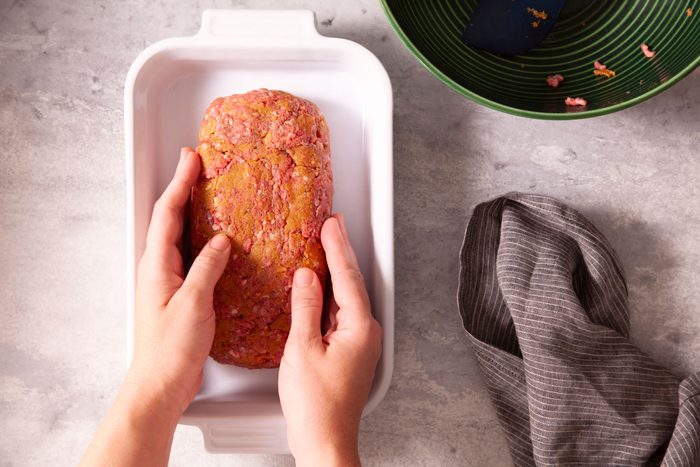 Meat Loaf in a Microwave-safe Dish