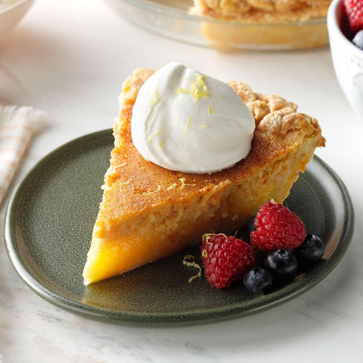 Old Time Buttermilk Pie