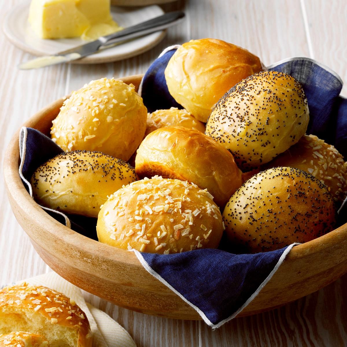 Onion Mustard Buns
