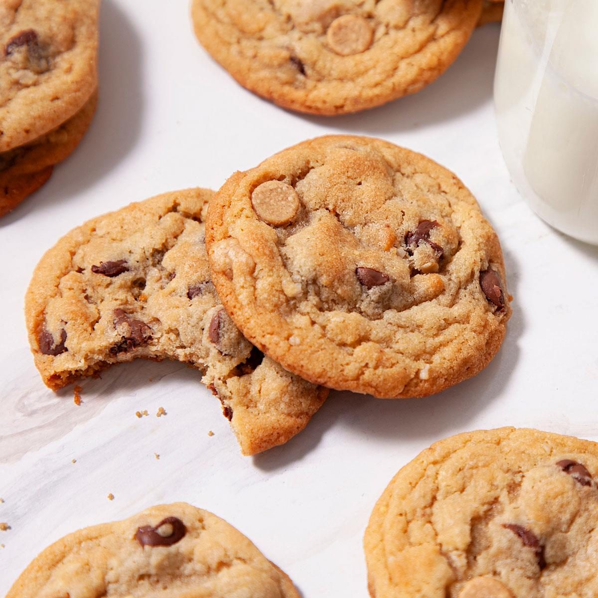 Peanut Butter Oatmeal Chocolate Chip Cookies