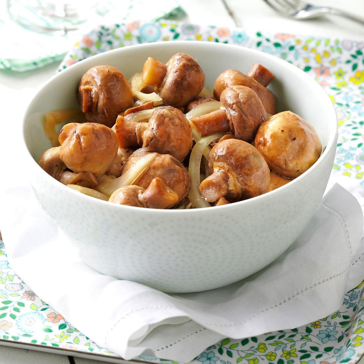 Pickled Mushrooms with Garlic
