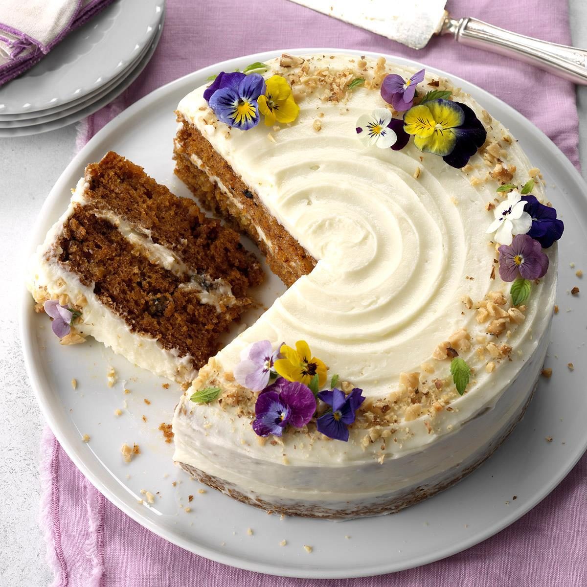 Pineapple carrot cake