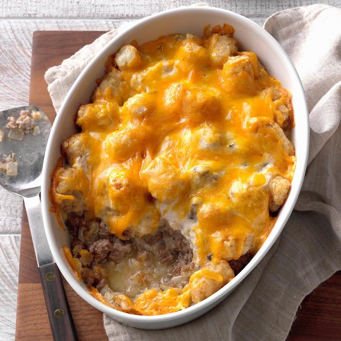 Quick Tater Tot Bake