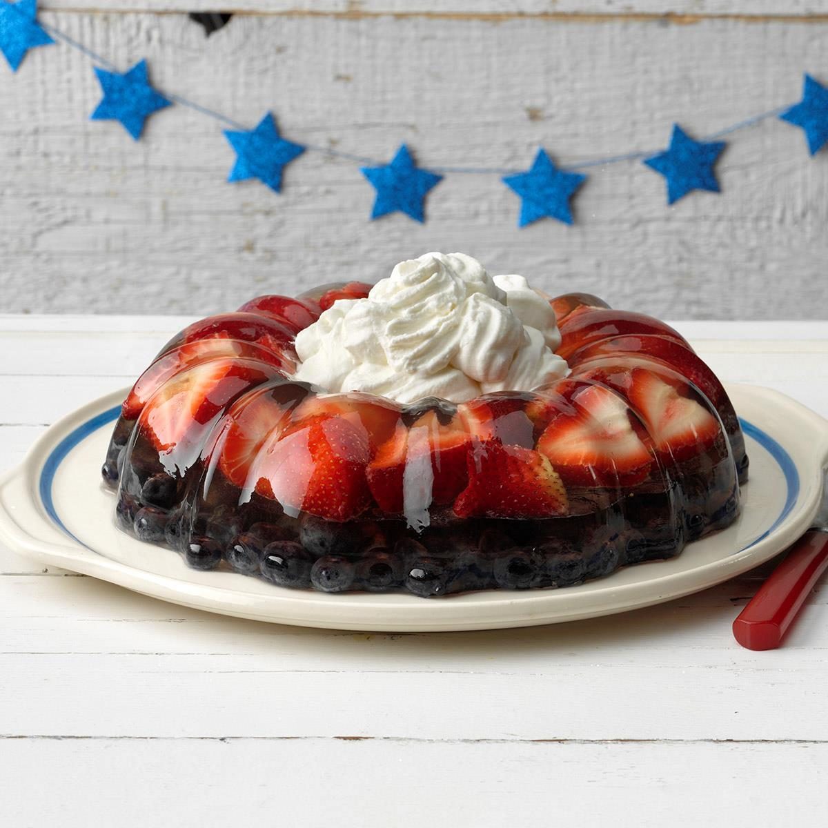 Red White And Blue Berry Delight