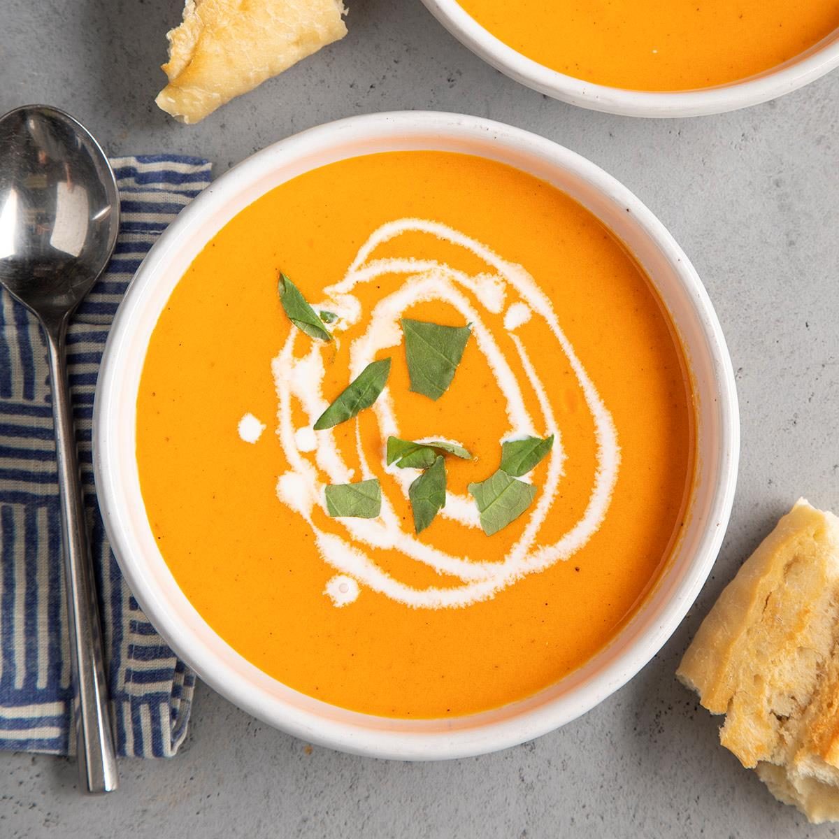 Roasted Red Peppers Soup