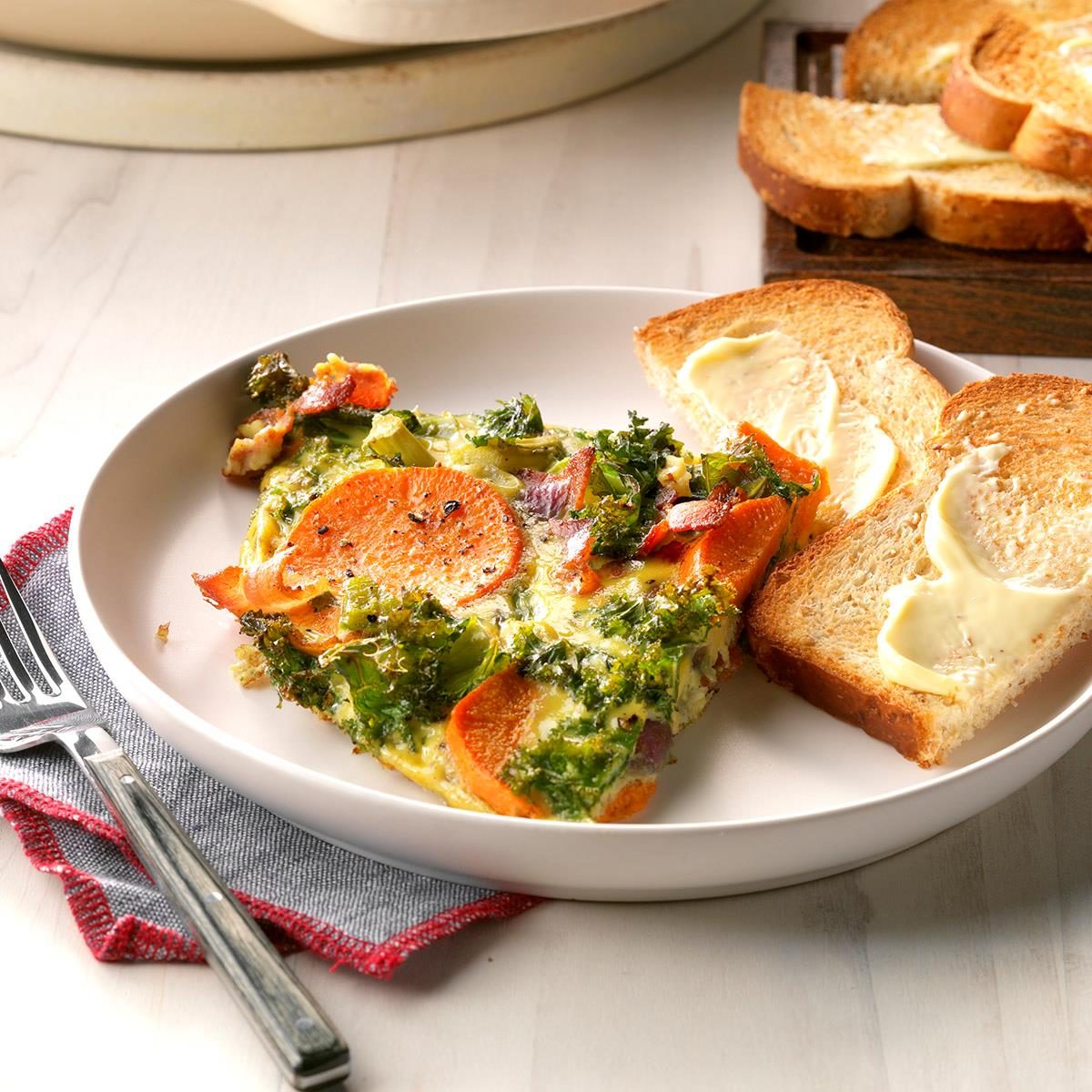 Sunday's Breakfast: Rustic Vegetable Frittata Sunday's Breakfast: Rustic Vegetable Frittata