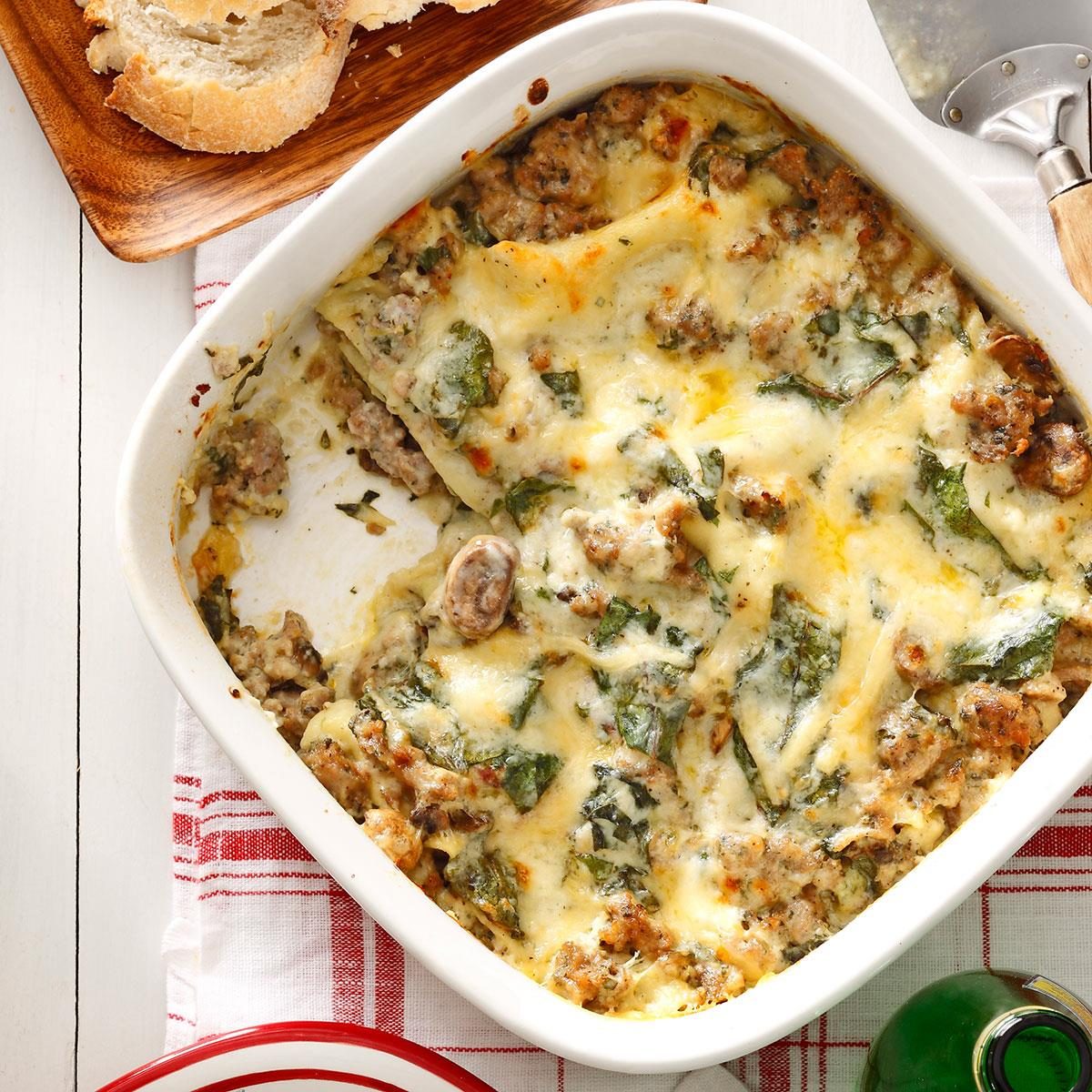 Sausage Swiss Chard Lasagna Exps174899 Fm143298c03 14 5bc Rms 5