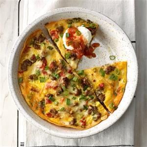 Sausage Tortilla Breakfast Bake Exps Lsbz18 77381 C01 18 1b