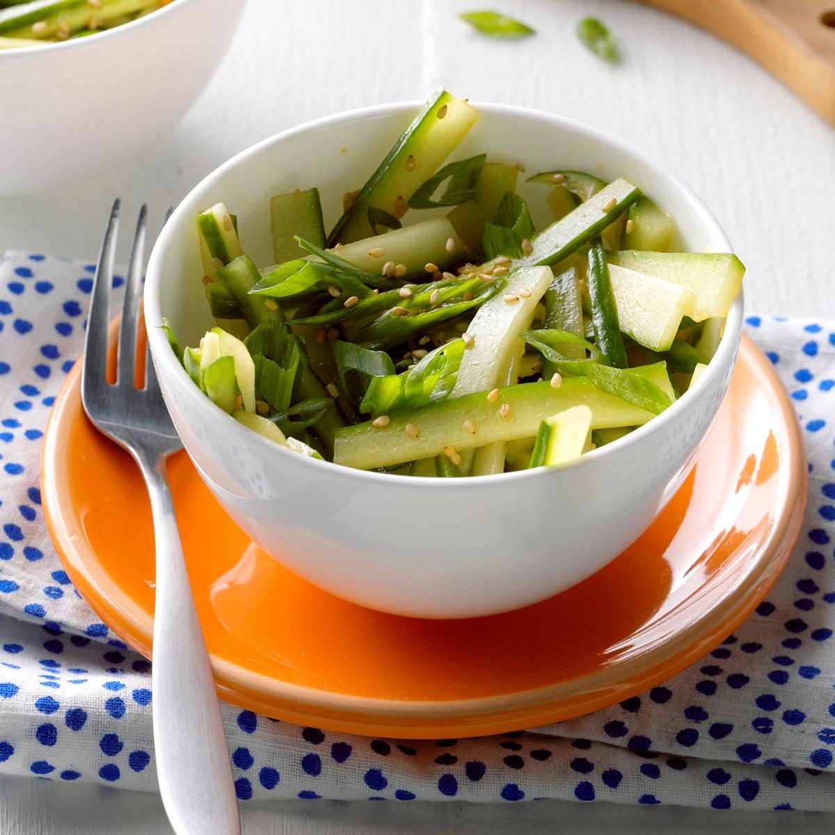 Sesame Ginger Cucumber Salad