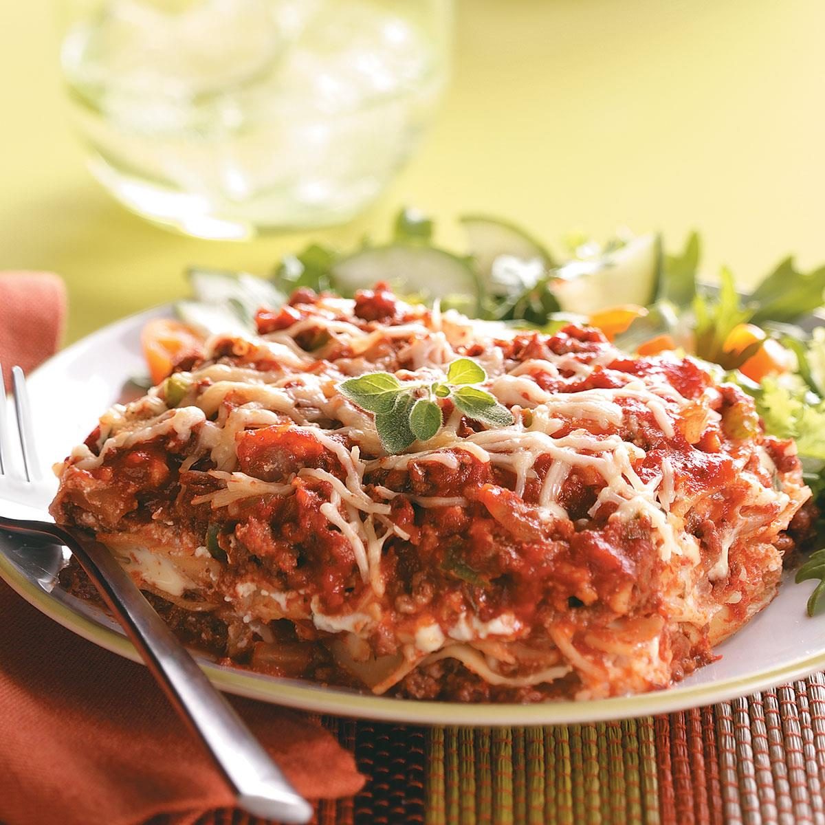 Slow-Cooked Lasagna