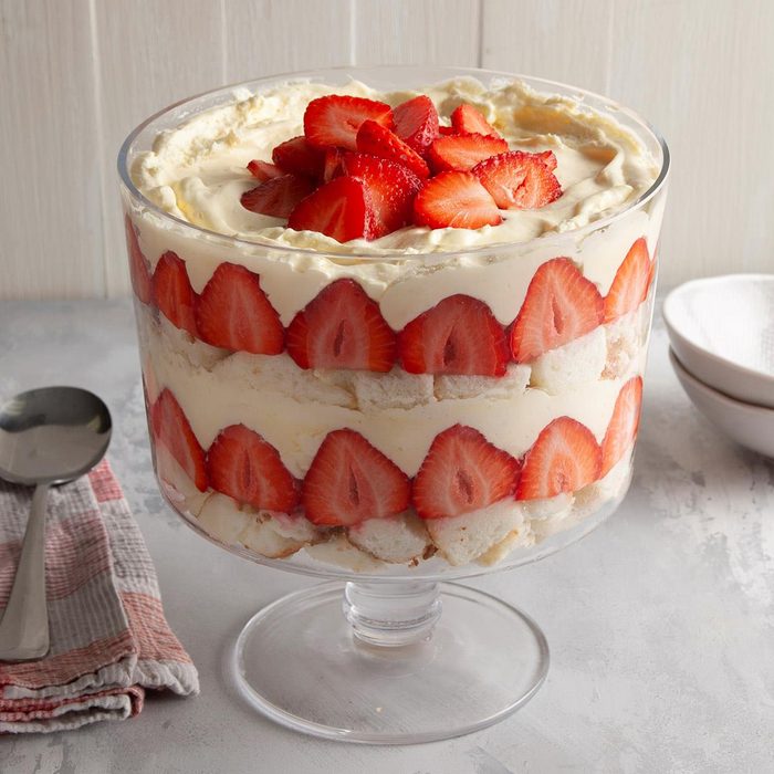 Strawberry trifle