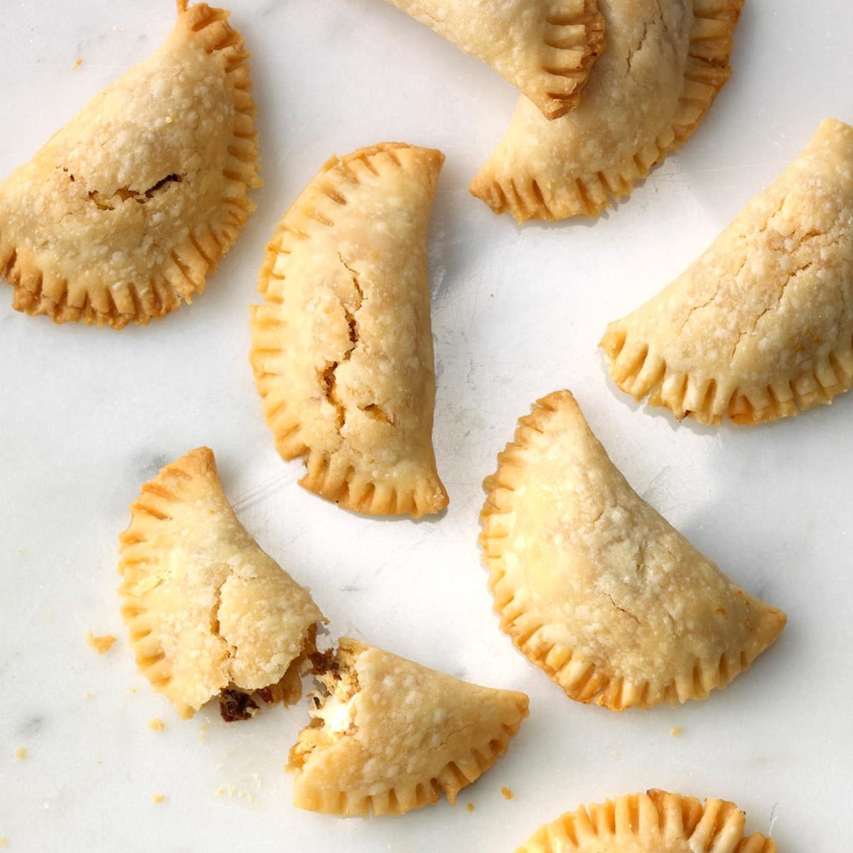 Sun-Dried Tomato Goat Cheese Empanadas Sun-Dried Tomato Goat Cheese Empanadas