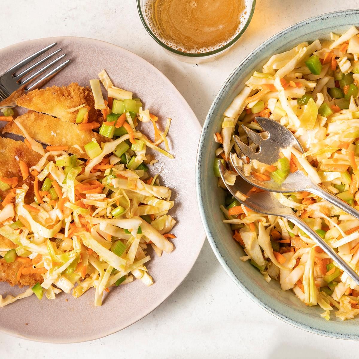 Sweet and Sour Coleslaw