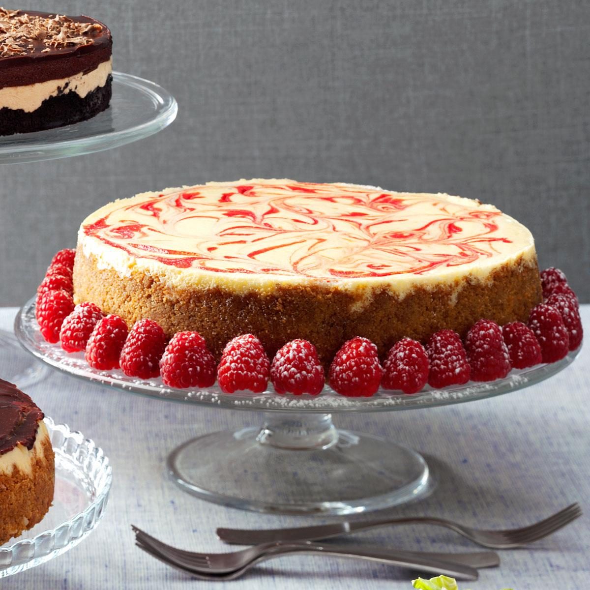 Swirled Raspberry Chocolate Cheesecake Exps143403 Th2379797a11 14 1bc Rms 7