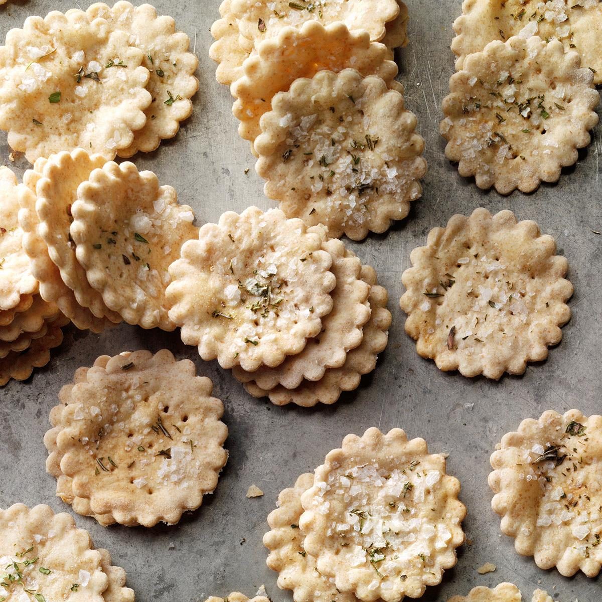 Thyme Sea Salt Crackers