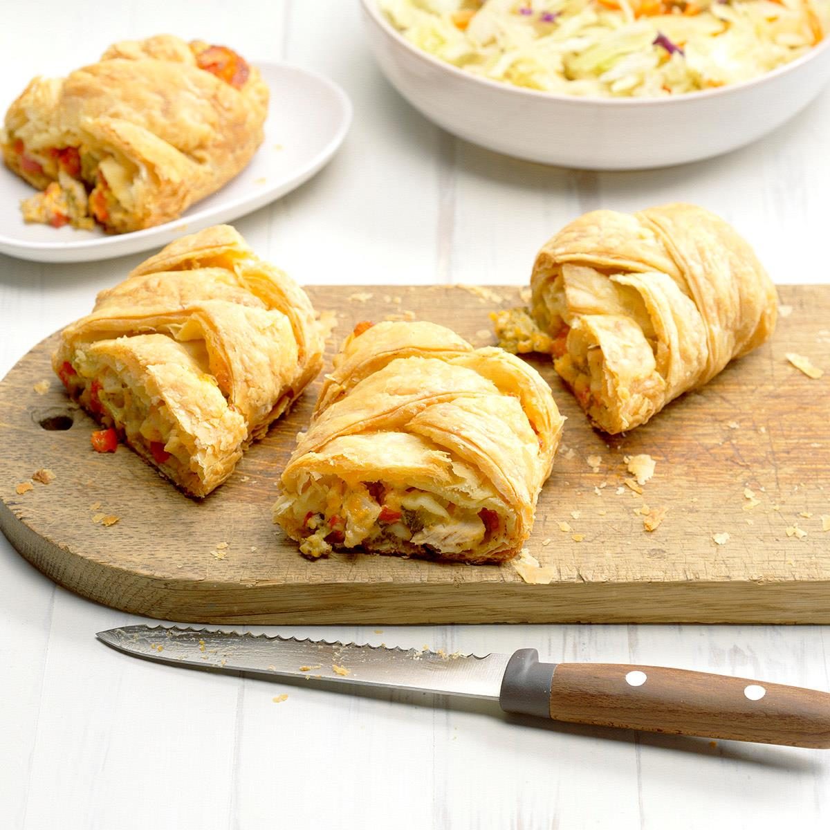 Turkey and Broccoli Pastry Braid Turkey and Broccoli Pastry Braid