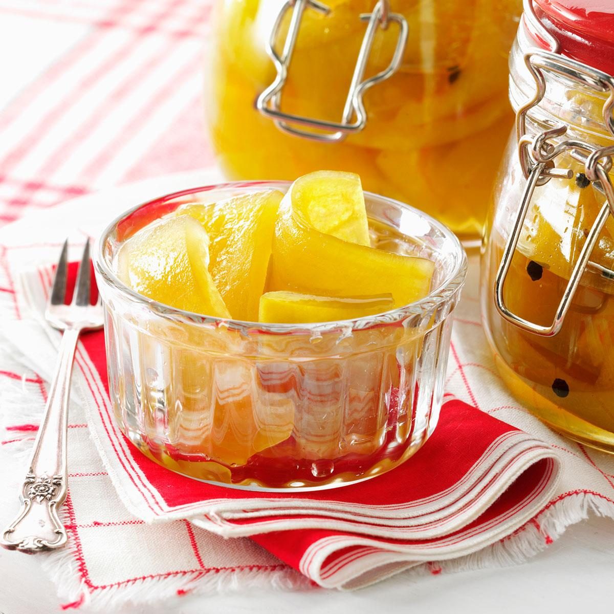Pickled Watermelon Rind