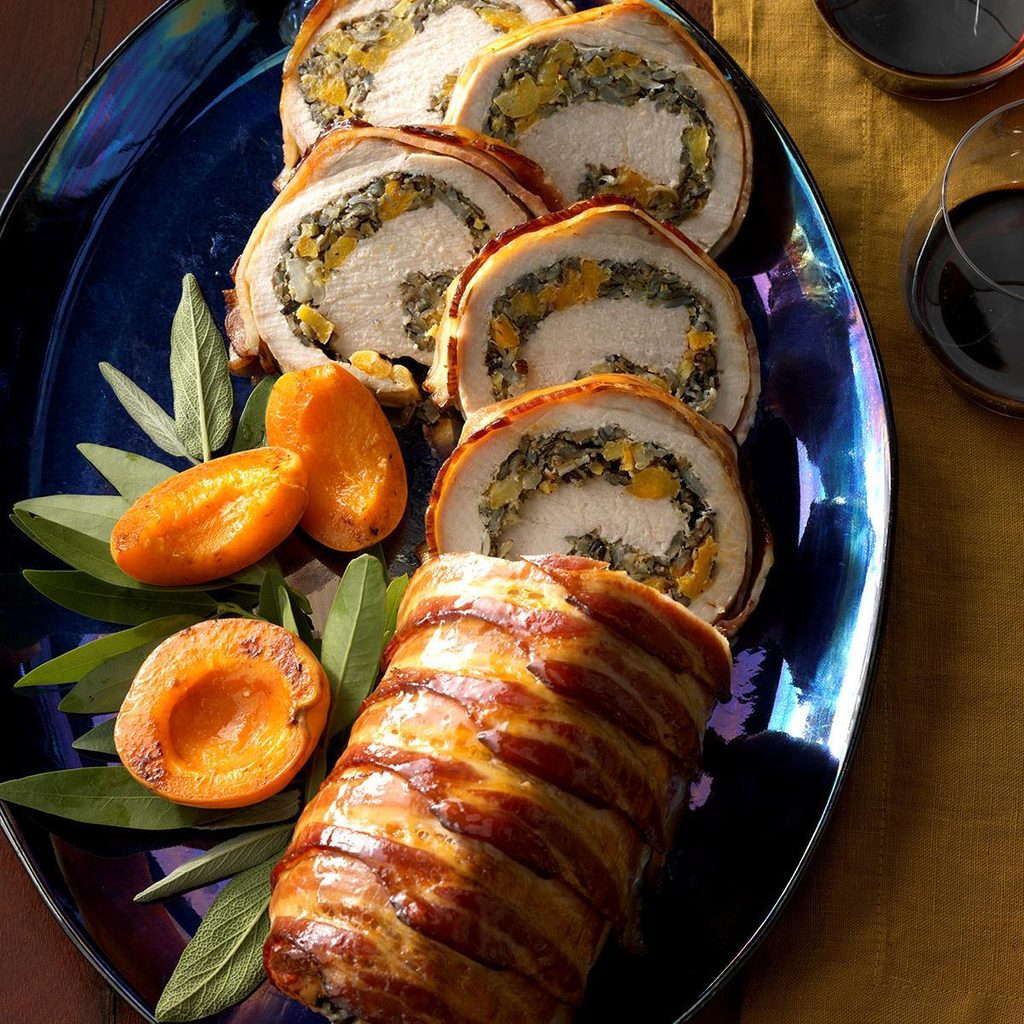 Wild Rice-Stuffed Pork Loin Wild Rice-Stuffed Pork Loin