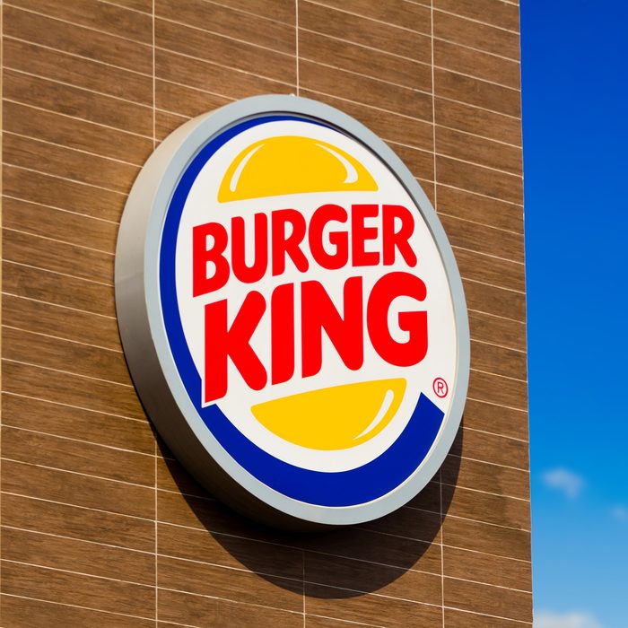 GLĂłRIA DE DOURADOS, BRAZIL - 2020/09/15: The logo of Burger King at one of its stores in Dourados, Mato Grosso do Sul. (Photo by Rafael Henrique/SOPA Images/LightRocket via Getty Images)