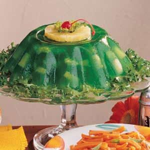 Gingered Lime Gelatin
