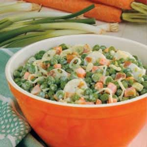 Water Chestnut Pea Salad