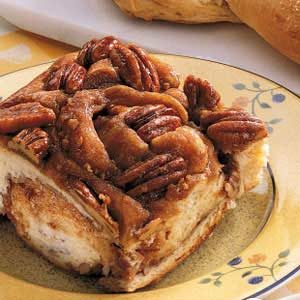 Giant Upside-Down Pecan Rolls
