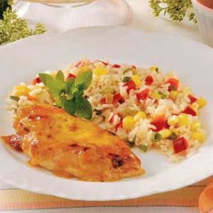 Apricot-Glaze Chicken