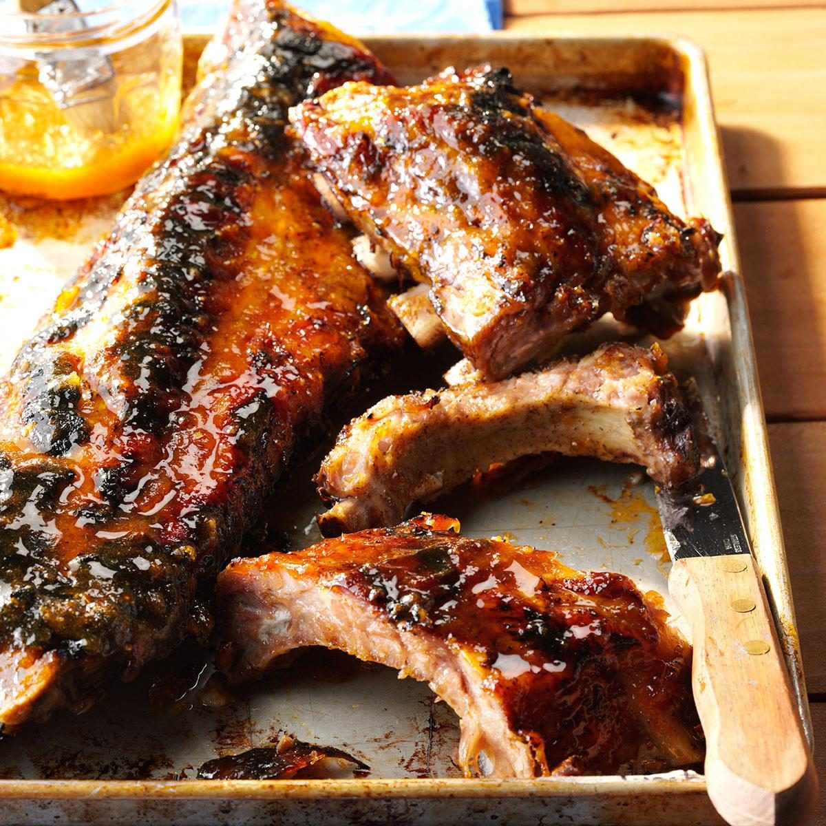 Sweet Horseradish Glazed Ribs Sweet Horseradish Glazed Ribs