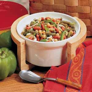 Basil Bean Salad