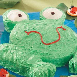 Hoppy Frog Cake