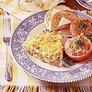 Ham and Cheese Frittata